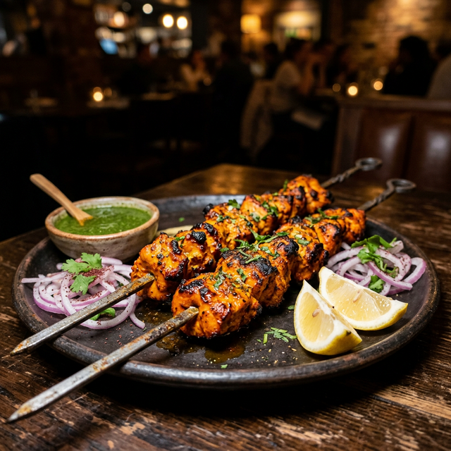 Chicken Tikka Platter